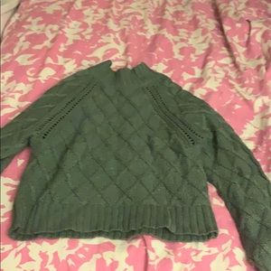 Green sweater